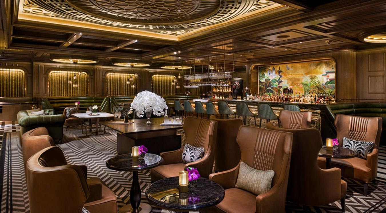 Elegantes Catering-Interieur, das mit dem Feriengebiet verbunden ist